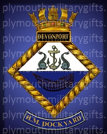 HM Devonport Dockyard Magnet